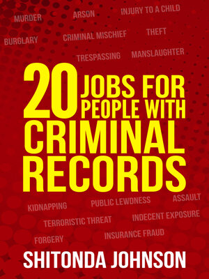 cover image of 20 Jobs for People With Criminal Records